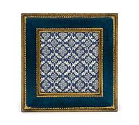 Cavallini Florentine Frames 3x3 Classico Blue