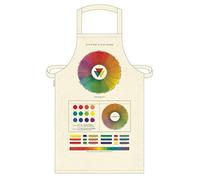 Cavallini Papers & Co. Color Wheel Vintage Apron, Multi