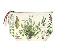 Cavallini Papers & Co. Ferns Vintage Pouch, Multicolor, 6"x8.75"