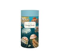 Cavallini - Vintage Jigsaw Puzzle - 1000 Pieces - 55x70cms - Jelly Fish