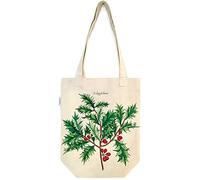 Cavallini Papers & Co. Tote Bag, Canvas, Green, 13" x 17"