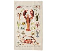 Cavallini Papers Curstaceans Vintage Crustaceans Cotton Tea Towel