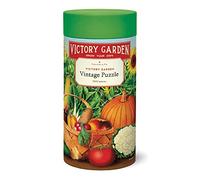 Cavallini - Vintage Jigsaw Puzzle - 1000 Pieces - 55x70cms - Victory Garden/Vegetables