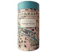 Cavallini, Vintage Puzzle 1000 pieces - Plan de Paris (pzl/parmap)
