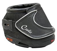 Cavallo Horse Simple Hoof Boot - Black Pair - Regular Sole - Size 4