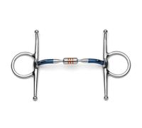 Cavalon Full Cheek Capsule Sweet Iron Snaffle Bit (4.75")