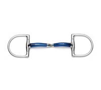 Cavalon Hunter D-Ring Locking Single Joint Sweet Iron Snaffle Bit (5.5")