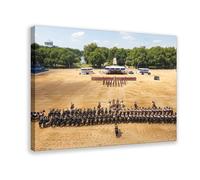 Cavalry Guard Parade Ground Poster Canvas Poster Bedroom Decor Landscape Decor Gift 12x18inch(30x45cm)