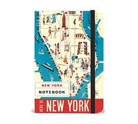 CAVANILLI & CO. Cavallini Papers NBNYCMAP/SM New York City Map Notebook, 4" x 6"