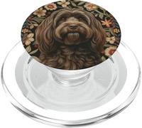 Cavapoo Cockapoo Cute Brown Doodle Dog PopSockets PopGrip for MagSafe