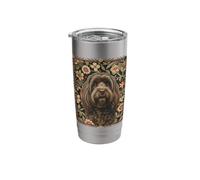 Cavapoo Cockapoo Cute Brown Doodle Dog Stainless Steel Insulated Tumbler
