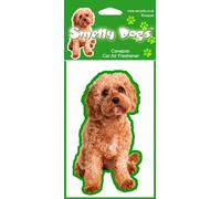 Cavapoo Dog Gift - 1 pcs Smelly Dogs Car Air Freshener. Each freshener individually packaged