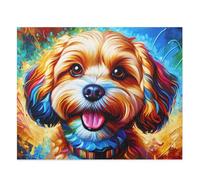 Cavapoo Dog Jigsaw Puzzle | 1000 Pieces | Cavapoo Gifts For Family, Kids, Pet Dog Lovers