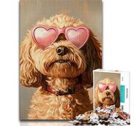 Cavapoo Jigsaws Puzzles 1000 Pieces for Adults Gifts,Family Game Stress Reliever Difficult Challenge Great Gifts And Toys (75x50cm)