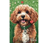 Cavapoo Notebook: The Ultimate Journal for Puppy and Dog Lovers | 6"x9" Small Multiple Use, 120 Blank Lined Paged Diary