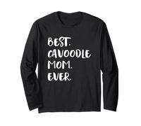 Cavapoos Cavoodles Cavapoo Cavadoodle Best Cavoodle Mom Ever Long Sleeve T-Shirt