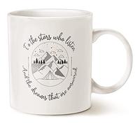 CavaStar Acotar Velaris Mug, Night Court Mug, To The Stars Who Listen Mug, And the Dreams That Are Answered Mug, Gift For Your Lover White 11oz Or 15oz Ceramic Mug