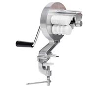 Cavatelli Maker - 4.33 inches Cavatelli Maker Machine, Ergonomic Handheld Cavatellii Makers, Aluminum Alloy Macaroni Makeer | Portable Manual Hand Crank Design Pasta Makers for Authentic Italian Past