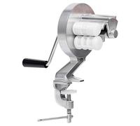 Cavatelli Maker Tool Set, Macaroni Noodle Press Machine, Portable Aluminium Alloy Macaroni Maker - The Manual Pasta Maker with Ergonomic Hand Crank Design Requires No Electricity