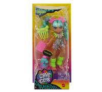 Cave Club Doll Posable with Pet Rockelle and Teddy Rex Accessories Age 4+