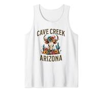 Cave Cr rizona Cactus Flowers Western Style Tank Top