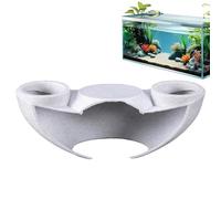 Cave del del - Cave tunnel Natural tunnel Fish Cave | breeding Fish Bottom, Aquarium Fish Ornaments Cave ceramic for Small Fish
