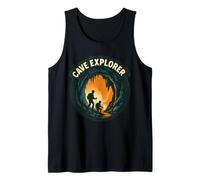 Cave Explorer Shirt Indiana Hiking Underground Adventure Tank Top