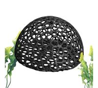 Cave for Fish - House Tunnel for Shrimps, Natural Hollow Aquatic Cave Stone for Enrichment Reproduction Environment Aquarium Reptiles and Shrimps