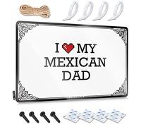 Cave Man Bar I Love My Mexican Dad Tin Sign Metal Home Sign Bar For Man Cave(20X30CM)
