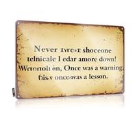 Cave Man Bar Never Trust Anyone Technically I Adore More Than Once. Tin Sign Funny House Decor Tin Metal Sign(20X30CM)