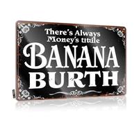 Cave Man Bar There'S Always Money'S Title. Tin Sign Funny House Decor Tin Metal Sign(20X30CM)