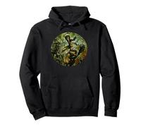 Cave Man Cave Women Neanderthal Ape Man Souvenir Pullover Hoodie