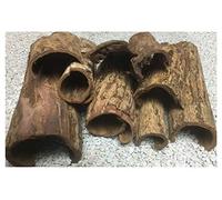 Cave Set 500 g - Indian Almond Tree Bark (500 g Approx. 10 Pieces) Hiding Place and Water Treatment at the Same Time