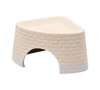 ＡＷＨＡＯ Cave-shaped Reptile Shelter, Landscaping, Decoration, Sturdy And Portable Ceramic Reptile Habitat, Style A Small