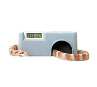 Cave Shelter Da - with Integrated Temperature and Humidity Sensor Hiding Place from Turtles, Refuge Frogs, Amphibians, Reptiles and Small Animals in Terrarium