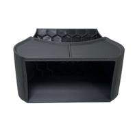 & Cave Shelter Hermit with Realistic Coastal Rock, Black S