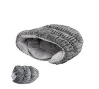 Cave Sleeping Bag for Cat Bed, Cat Cave Bed - Thick Warm Bed for Indoor Cats | Soft Closed Kitten House in the Shape of a Slipper, Autumn Winter