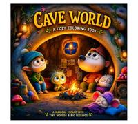 Cave World: A Cozy Coloring Book