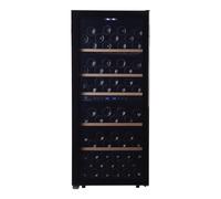 Cavecool Chill Sapphire - 102 bottles - Dual zone - Black