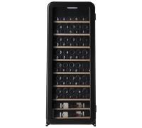 Cavecool Retro Halite - 76 bottles - Single zone - Black