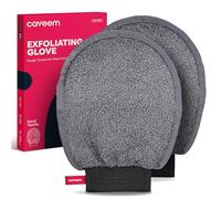 CAVEEM Deep Exfoliating Glove for Women & Men, 2 Pack