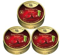 Cavendish and Harvey Sour Cherry Drops, Made with Real Fruit Juice, 7 Ounces (Pack of 3)