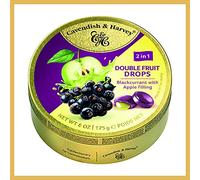 Cavendish & Harvey Blackcurrant With Apple Fruit Filling Drops - 175Grams, Germany