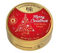 Cavendish & Harvey Christmas Wild Berry Drops, 3 x 175g, Candy