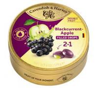 Cavendish & Harvey DROPS Double-Fruit 2-in-1 Blackcurrant with Apple Filling NK