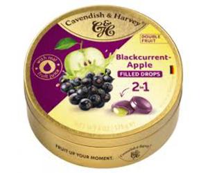 Cavendish & Harvey DROPS Duo Fruit Currant filled Apple NK 175g