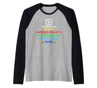 Cavendish Hydrogen Autistic Genius Aspergers Raglan Baseball Tee