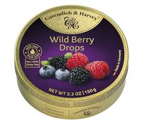 Cavendish Wild Berry Hard Candy - 5.3 Ounce Tin