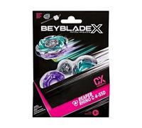 cavernedesjouets Spinning Top Set for Beyblade Reaper Rhino C 4-55d - Spinning Top Set + Launcher - Defense Type + 1 Card