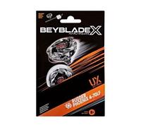 cavernedesjouets Spinning Top Set for Beyblade x Rudder Phoenix 4-70lf UX - Spinning Top Set + Launcher - Attack Type and 1 Card